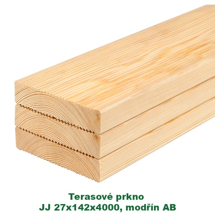 Terasové prkno J/J 27x142x4000