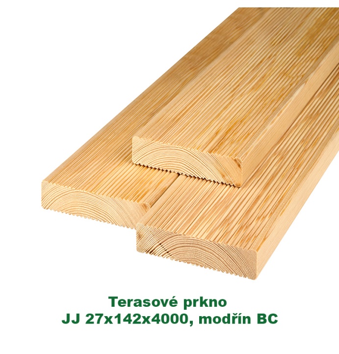 Terasové prkno J/J 27x142x4000