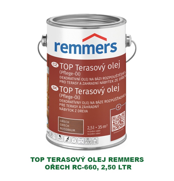 TOP TERASOVÝ OLEJ REMMERS OŘECH RC-660