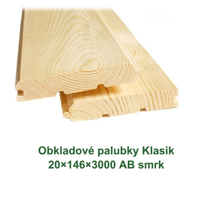 Obkladové palubky «Klasik» 20x146x3000 (4)