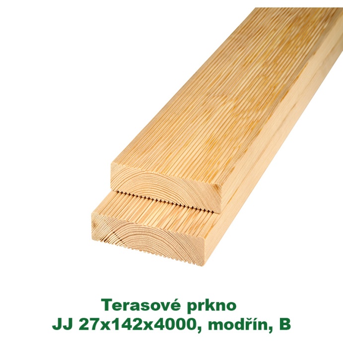 Terasové prkno J/J 27x142x4000