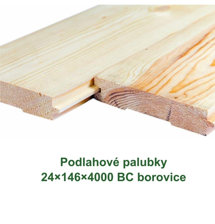 Podlahové palubky 24x146x4000 