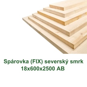 Spárovka 18x600x2500