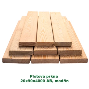 Plotová prkna 20x90x4000