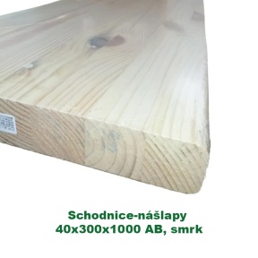 Schodnice/nášlapy 40x300x1000