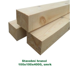Stavební hranol 100x100x4000