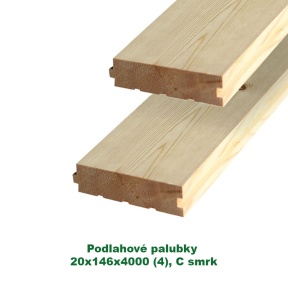 Podlahové palubky 20x146x4000 (4)
