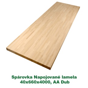 Spárovka Napojované lamela 40x660x4000
