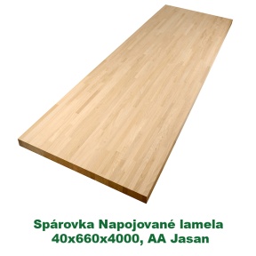 Spárovka Napojované lamela 40x660x4000