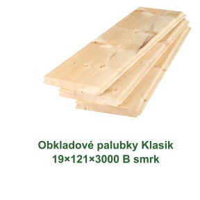 Oboustranná obkladové palubky «Klasik» 19x121x3000 (4)
