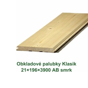 Obkladové palubky «Klasik» 21x196x3900 (6)