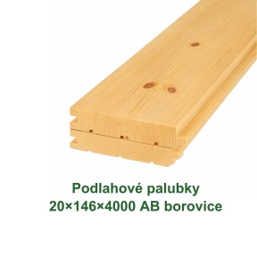 Podlahové palubky 20x146x4000 