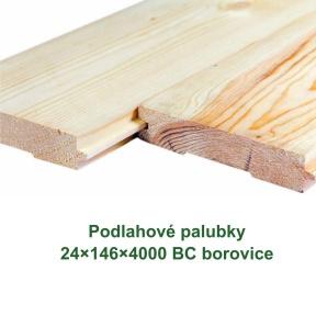 Podlahové palubky 24x146x4000 