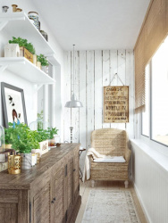 Ozdobení balkonu a lodžií dřevem