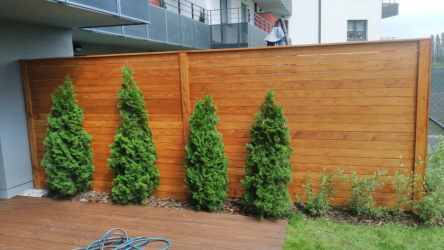 Dřevěná prkna na plot